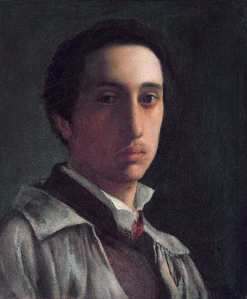 Self-portrait by Edgar Degas